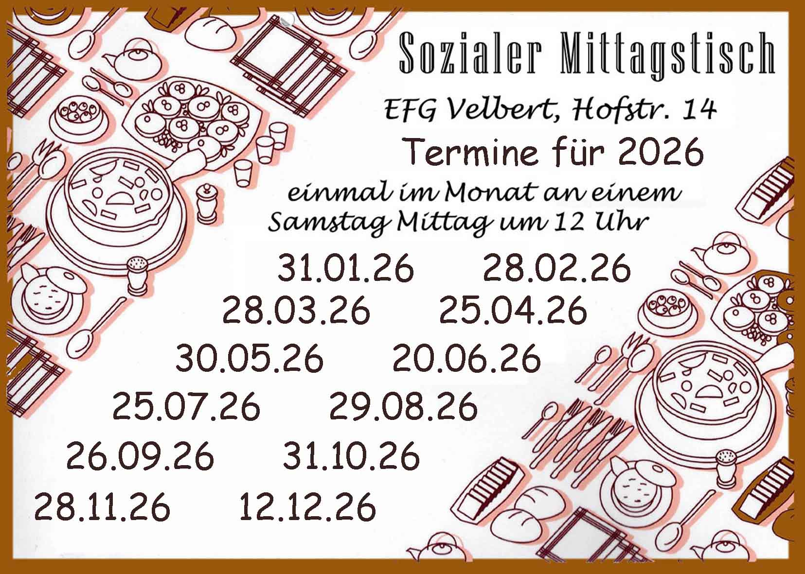 2026 Sozialer Mittagstisch